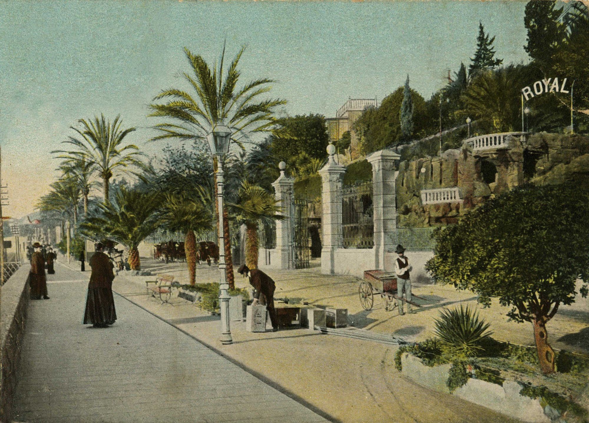 Royal Hotel Sanremo Tiện nghi bức ảnh The Royal Hotel in 1910